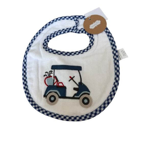 Mud Pie Baby Boy Terry Bib Set Of Three - Picture 8 of 12